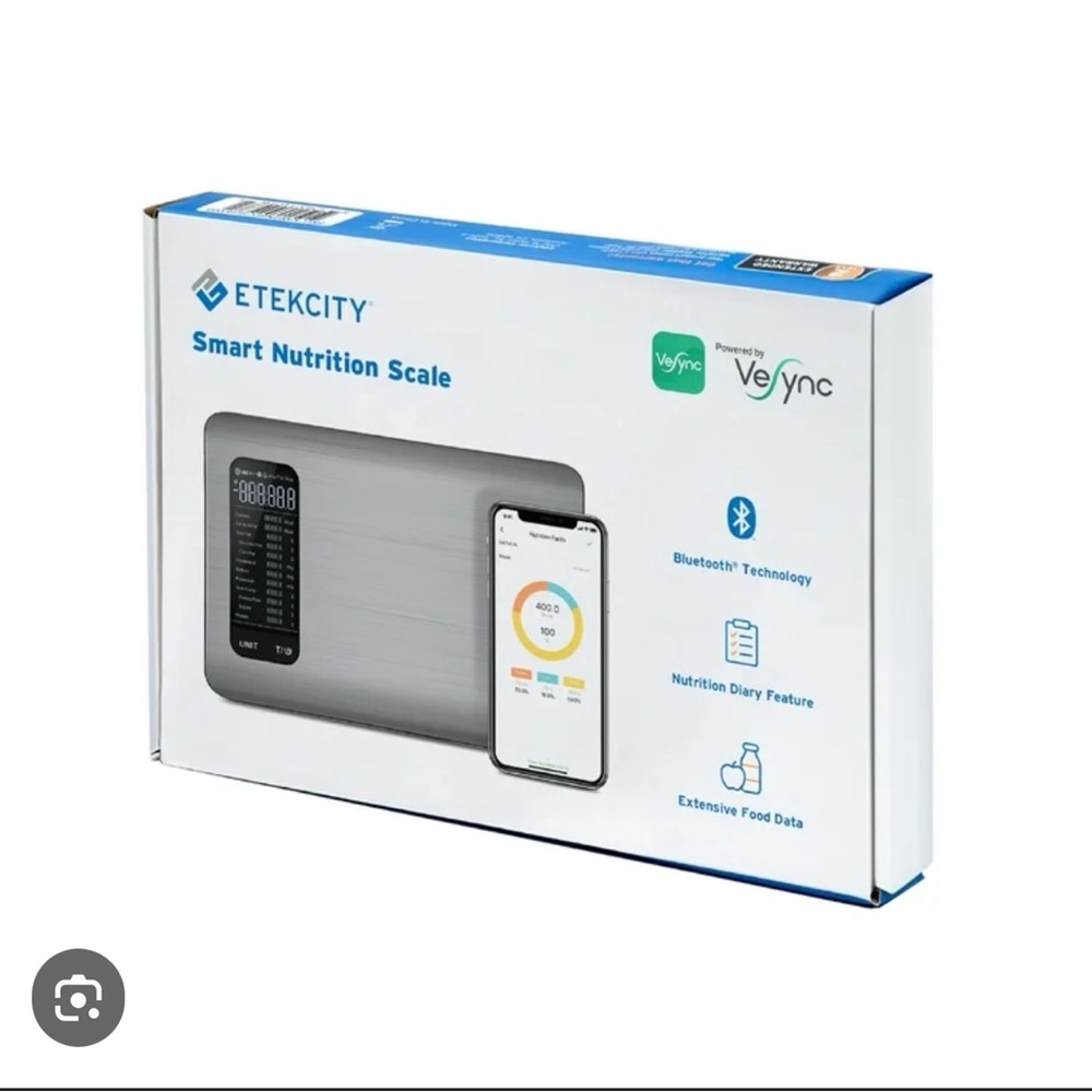 Smart Nutrition Scale - Black Brand New in the Box NEVER USED